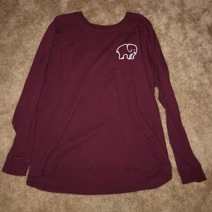 Maroon Ivory Ella Shirt